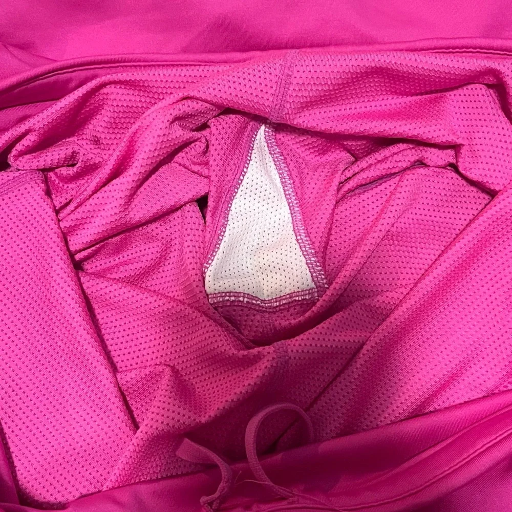 Athleta size Medium women’s hot pink layered skort - Picture 8 of 9